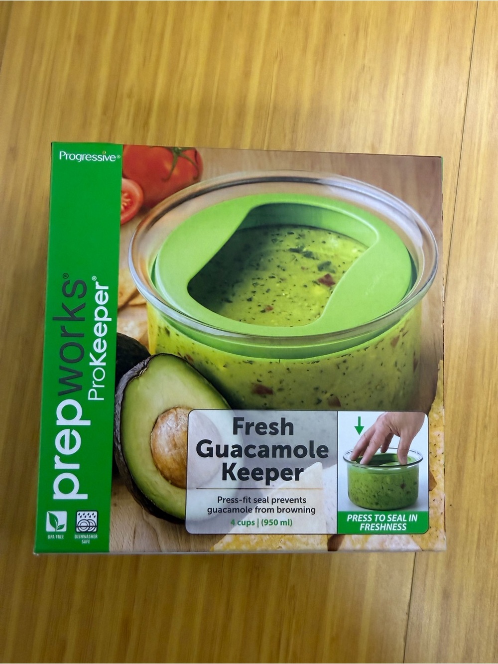 Progressive PKS-33 Fresh Guacamole Keeper Prep Works ProKeeper+Air Tight Lid